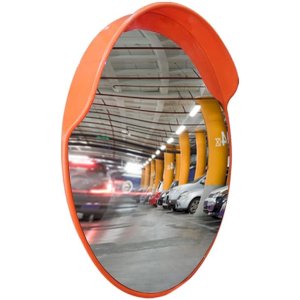 45cm Wide Angle Visible High-Definition Convex Security Round Mirror for Driveway 