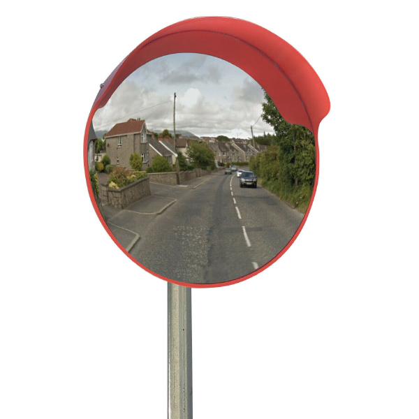 180 Degree Convex Road Mirror Curved Wide Angle Traffic Mirror for Shop Garage