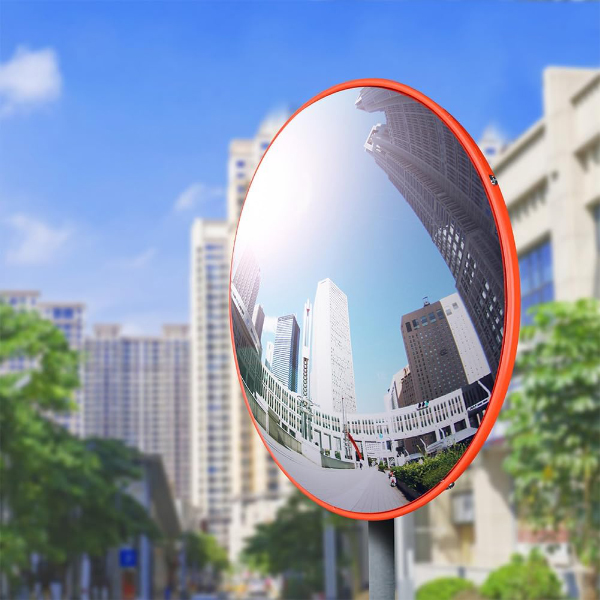 130° Wide-Angle Convex Safety Mirror for Blind Spots Home, Office, Outdoor & Garage