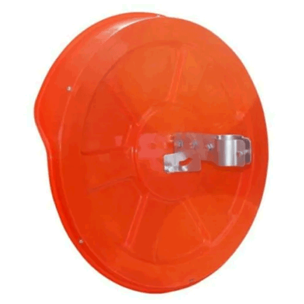 60CM Wide-Angle HD Convex Safety Mirror for Driveways Durable Plastic Body