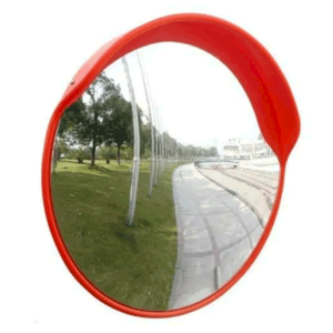 60CM Wide-Angle HD Convex Safety Mirror for Driveways Durable Plastic Body