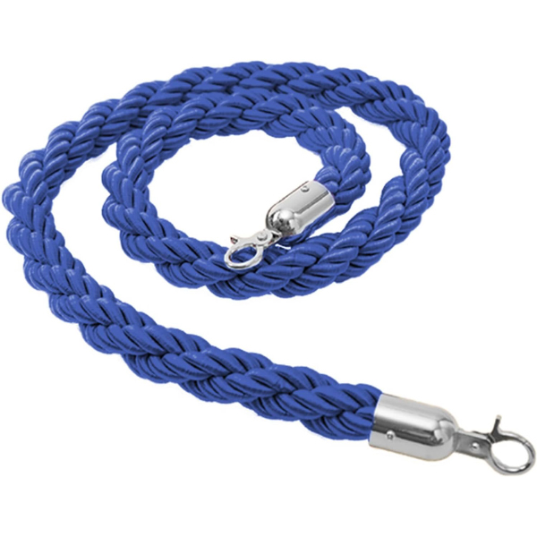 Durable Twisted Barrier Rope for Crowd Control and Queue Management