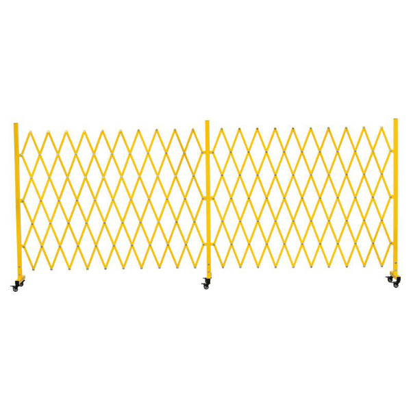 Extra Large Robust Expandable Safety Barrier- Highly visible Folding Barrier