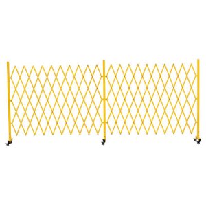 Extra Large Robust Expandable Safety Barrier- Highly visible Folding Barrier