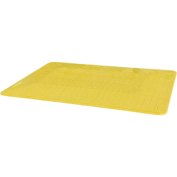 Extremely Durable & Reliable Yellow Pedestrian Hole Cover