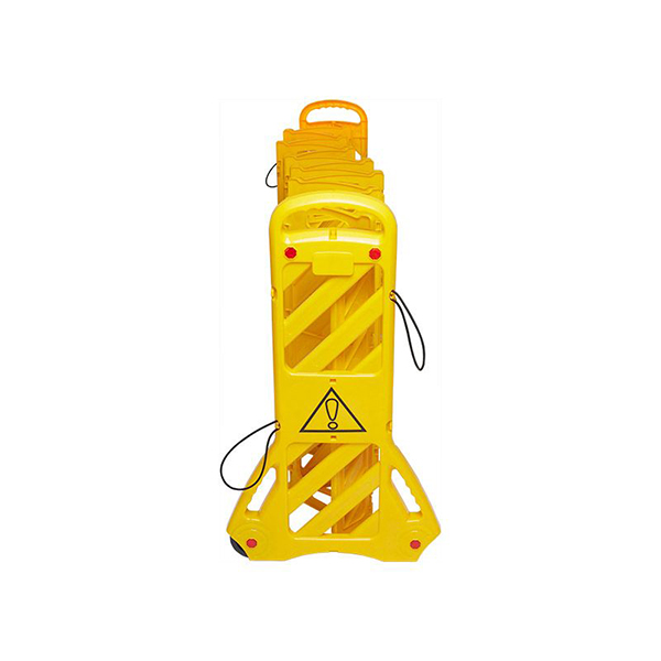 Heavy Duty Yellow Portable Safety Barrier Long Term Durable