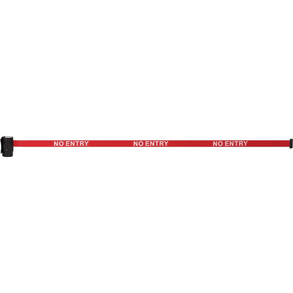 No-Entry Retractable Red Belt Barrier with Safety Brake