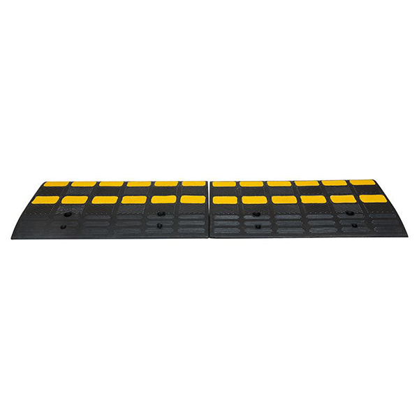 Non-Slip Textured Surface Driveway Rubber Ramp