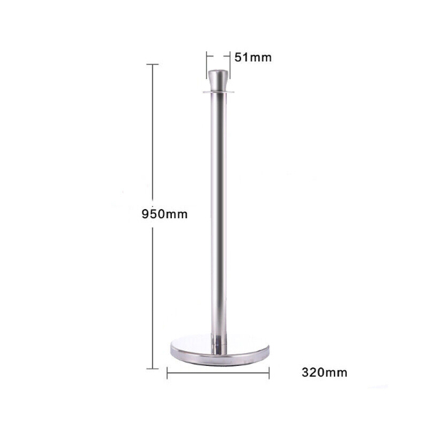 Compatible Stainless Steel Elegance Stanchion Post