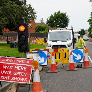 Durable Temporary Traffic Signs