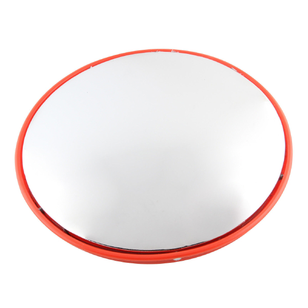 Weatherproof Convex Wide-Angle Mirror for Street Corners, Garages, Parking, and Driveways